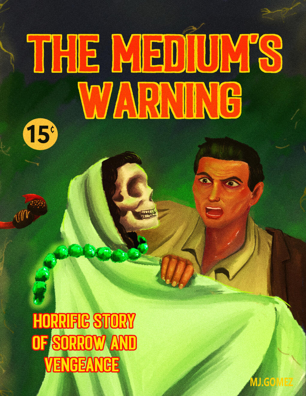 The Medium's Warning - Cover